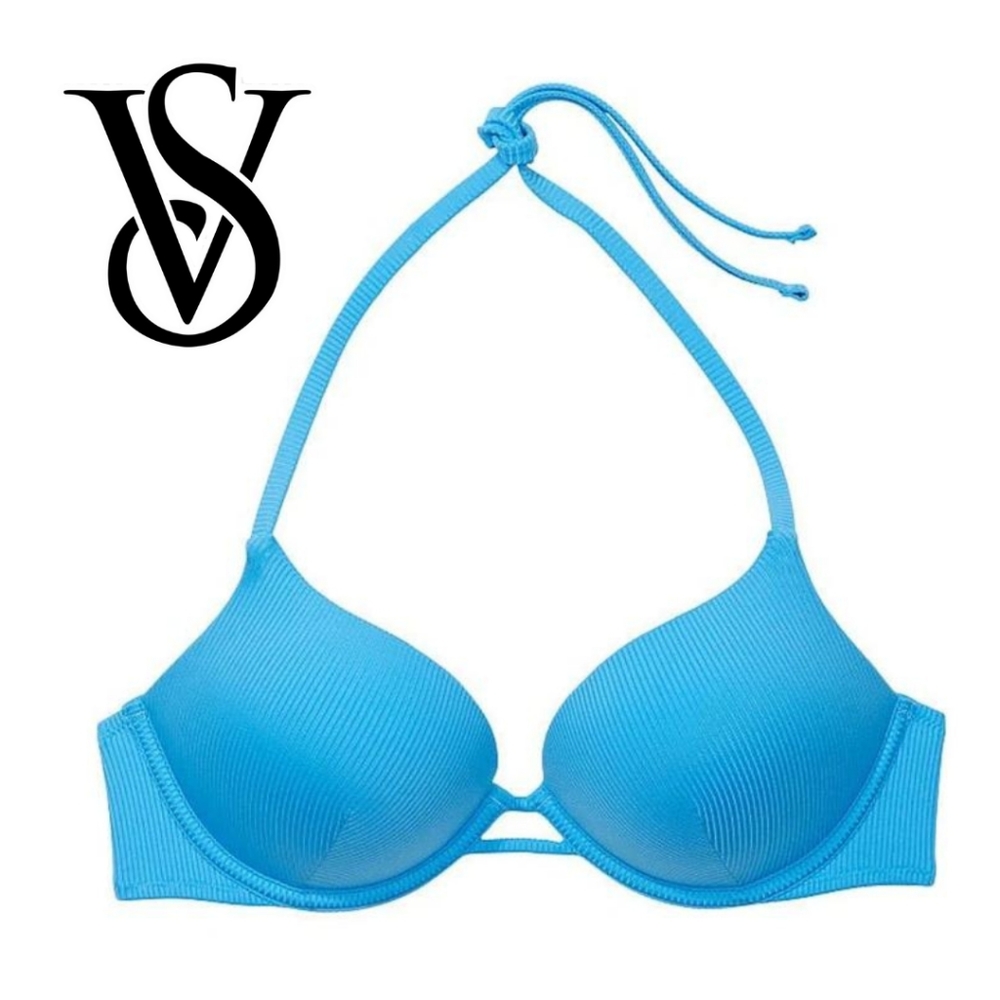 NWT! 🦋 VICTORIA'S SECRET- Bombshell Mix & Match Push Up Bikini Top - Picture 3 of 4